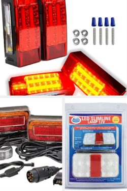 Submersible LED Trailer Lights for Safe Marine Transport