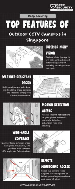 Top Features of Outdoor CCTV Cameras in Singapore