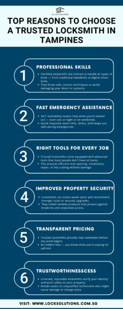 Top Reasons to Choose a Trusted Locksmith in Tampines