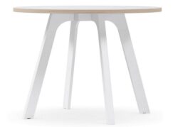 DD Toro Meeting Table White Base