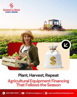 Agricultural Equipment Financing That Follows the Season