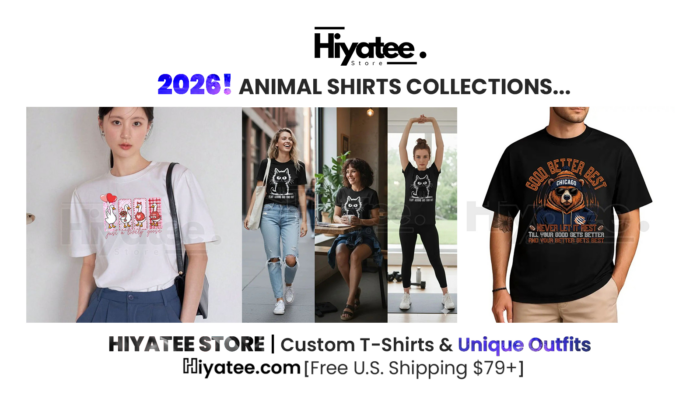🐾 2026! Cutest Animal Shirt Collections…