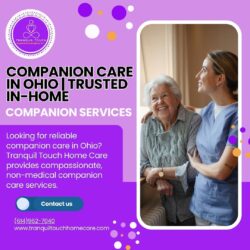 Companion Care in Ohio | Trusted In-Home Companion Services