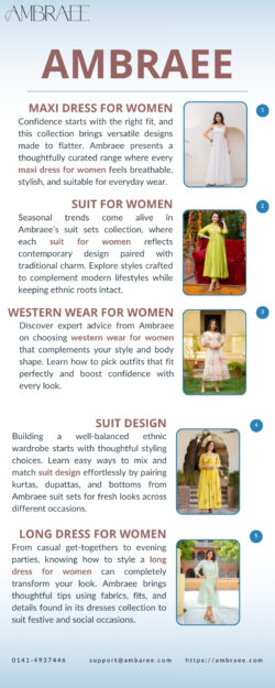 Tips to style a long dress for women for parties and gatherings