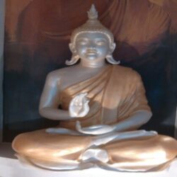 Fiberglass Buddha Statue | Elegant & Durable Spiritual Art for Home & Garden