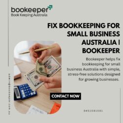 Fix Bookkeeping for Small Business Australia | Bookeeper
