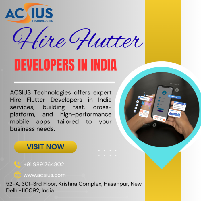 Hire Flutter Developers in India