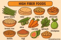 High fiber food for good digestion