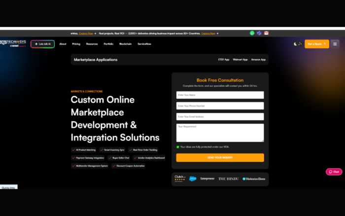 Marketplace App Development Solutions for Scalable Digital Platforms