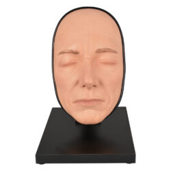 Female Facial Injection Mannequin with Multi-Directional Base