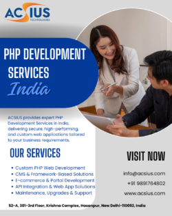 PHP Development Services India
