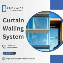 Stick System Curtain Walling in London, UK