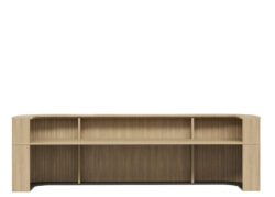 2100L x 900D x 1100H / Without Plinth / With LED Lights