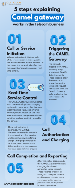 5 Steps Explaining Camel Gateway works in the telecom business