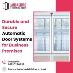 Lancashire Industrial Doors | Automatic Bifold Doors Installation