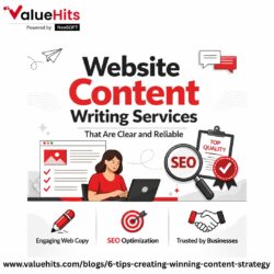 Website Content Writing Services That Are Clear and Reliable