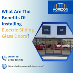 What Are The Benefits Of Installing Electric Sliding Glass Doors?