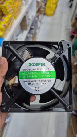 KORPER Cooling Fan AC 220–240V Industrial Axial Fan Supplier in UAE
