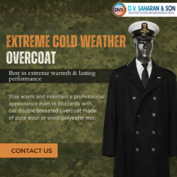 Extreme Cold Weather Overcoat | D V Saharan and Son