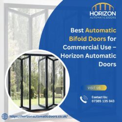 Best Automatic Bifold Doors for Commercial Use – Horizon Automatic Doors