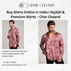 Buy Shirts Online in India | Stylish & Premium Shirts – Char Chaand