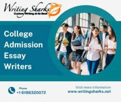 College Admission Essay Writers – Writing Sharks