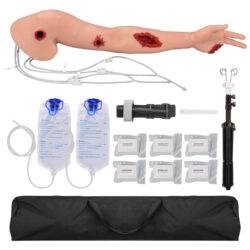 Multi-Wound Hemorrhage Control Arm Trainer Kit, Multi-Skin Tone