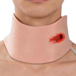 Wearable Neck Gunshot Wound Packing Trainer