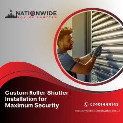 Custom Roller Shutter Installation for Maximum Security