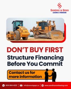 Don’t Buy First Structure Financing Before You Commit