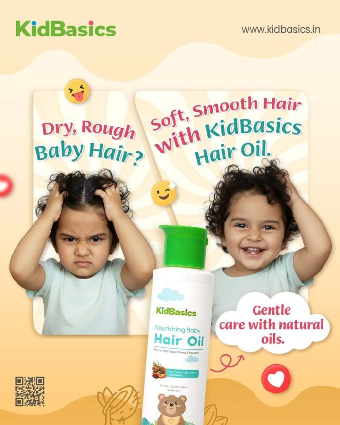 Best Hair Oil For New Born Kids | KidBasics