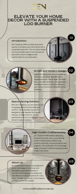 Elevate Your Home Decor with a Suspended Log Burner