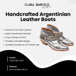 Elegant Handcrafted Argentine Leather Boots for Every Occasion