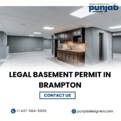 Legal Basement Permit in Brampton | Punjab Designers Canada