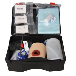 Gunshot Wound (GSW) Packing & Tourniquet Training Kit in Carrying Box