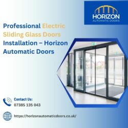 Professional Electric Sliding Glass Doors Installation – Horizon Automatic Doors