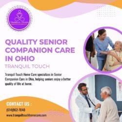 Quality Senior Companion Care in Ohio – Tranquil Touch