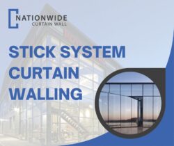 Durable Stick System Curtain Walling in London