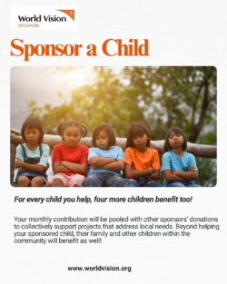 Be Their Hope: Sponsor a Child with World Vision Singapore