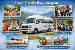 Tempo Traveller Rental Service in Gurgaon
