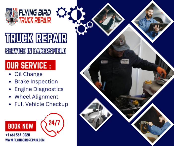 Truck Repair Service In Bakersfield